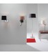 Black Tapered Round Shade - 2