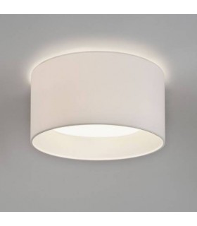Round Small White Shade - 1