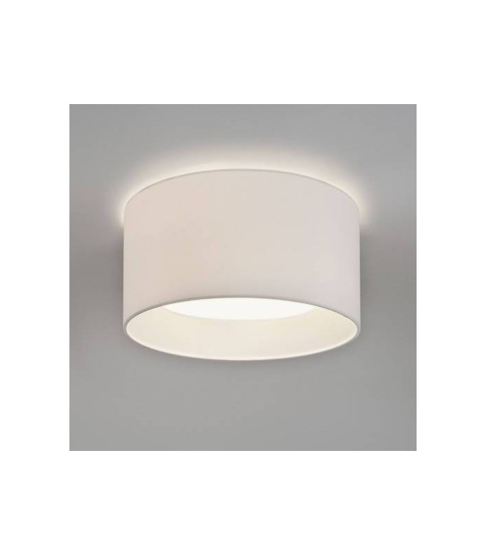 Round Small White Shade - 1