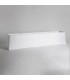 Tapered Rectangular White Shade - 1