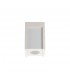 1 Light Ceiling GU10, White Paintable Gypsum With Matt White Cover - 3