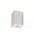 1 Light Ceiling GU10, White Paintable Gypsum With Matt White Cover - 5