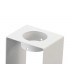 1 Light Ceiling GU10, White Paintable Gypsum With Matt White Cover - 14