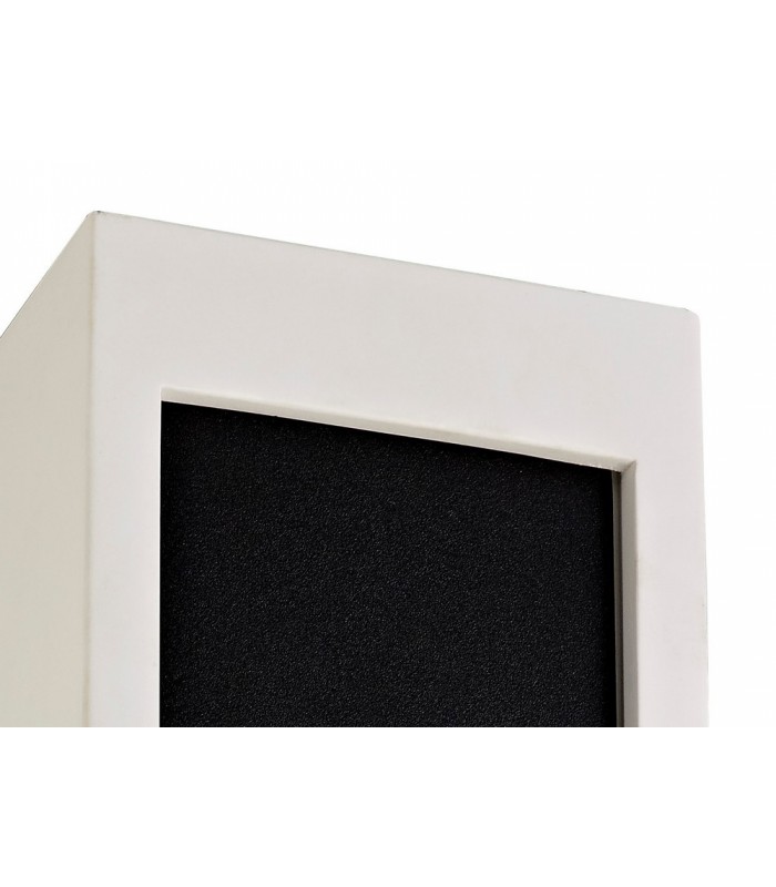1 Light Ceiling GU10, White Paintable Gypsum With Matt Black Cover - 7
