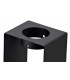 1 Light Ceiling GU10, White Paintable Gypsum With Matt Black Cover - 14