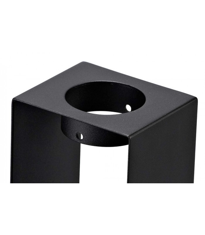 1 Light Ceiling GU10, White Paintable Gypsum With Matt Black Cover - 14