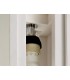 1 Light Ceiling GU10, White Paintable Gypsum With Polished Chrome Cover - 12