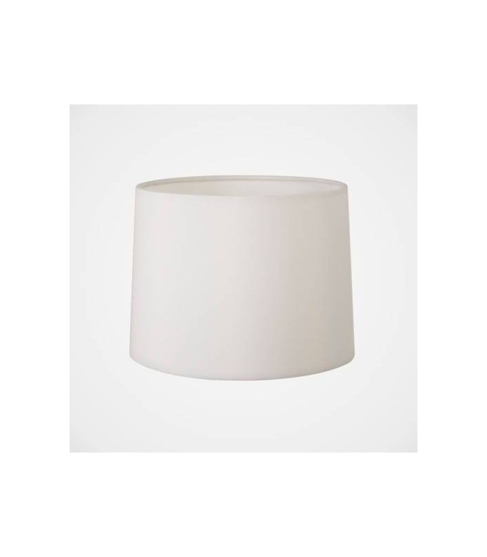 White Tapered 177 Drum Shade, E14 - 1