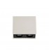 2 Light Ceiling GU10, White Paintable Gypsum With Matt Black Cover - 3