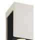 2 Light Ceiling GU10, White Paintable Gypsum With Matt Black Cover - 7