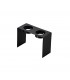 2 Light Ceiling GU10, White Paintable Gypsum With Matt Black Cover - 17