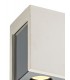2 Light Ceiling GU10, White Paintable Gypsum With Polished Chrome Cover - 7