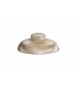 Telescopic Dome Ceiling Pendant E27 With 30cm Round Glass Shade, Polished Nickel, Amber - 7