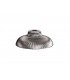 Telescopic Dome Ceiling Pendant E27 With 30cm Round Glass Shade, Polished Nickel, Smoked - 7