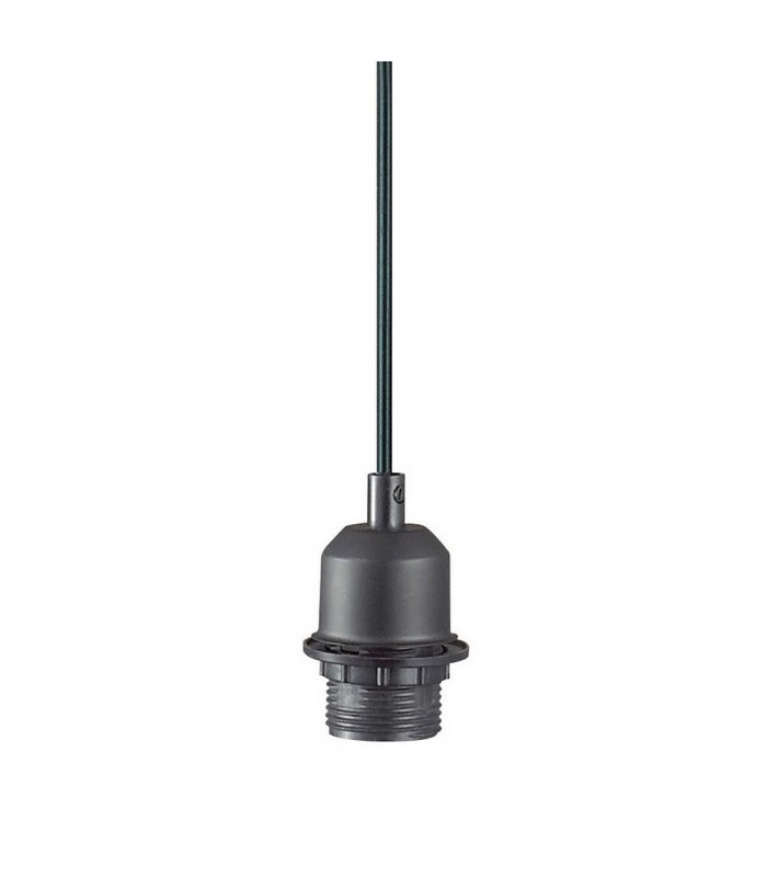 1 Light Uplighter Ceiling Pendant E27 With 30cm Tiffany Shade, Blue, Clear Crystal, Black - 4