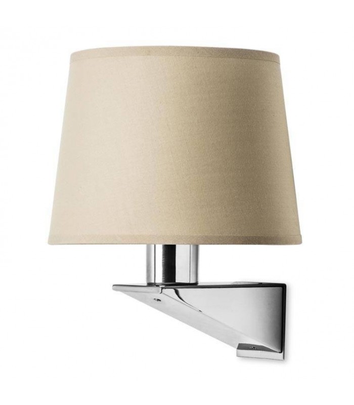 1 Light Indoor Wall Light Chrome, Satin Nickel, E27 - 1