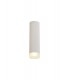 1 Light 20cm Surface Mounted Ceiling GU10, Sand White, Acrylic Ring - 1