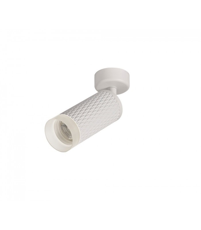 1 Light Surface Mounted Spotlight GU10, Sand White, Acrylic Ring - 3