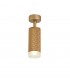 1 Light Surface Mounted Spotlight GU10, Champagne Gold, Acrylic Ring - 4