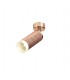 1 Light Surface Mounted Spotlight GU10, Rose Gold, Acrylic Ring - 1