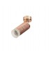 1 Light Surface Mounted Spotlight GU10, Rose Gold, Acrylic Ring - 3