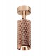 1 Light Surface Mounted Spotlight GU10, Rose Gold, Acrylic Ring - 7