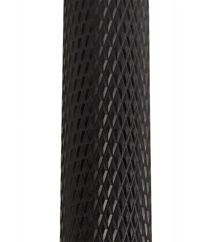1 Light 30cm Ceiling Pendant Light GU10, Sand Black, Acrylic Ring - 6