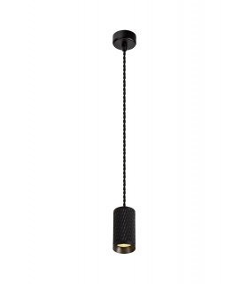 1 Light 11cm Ceiling Pendant Light GU10, Sand Black - 1