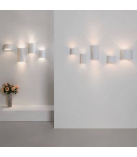 1 Light Indoor Up Down Wall Light Plaster, G9 - 2