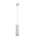 1 Light 20cm Ceiling Pendant Light GU10, Sand White, Acrylic Ring - 3