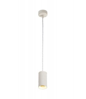 1 Light 11cm Ceiling Pendant Light GU10, Sand White - 1