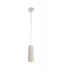 1 Light 20cm Ceiling Pendant Light GU10, Sand White - 1