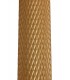 1 Light 20cm Ceiling Pendant Light GU10, Champagne Gold, Acrylic Ring - 6