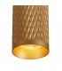 1 Light 20cm Ceiling Pendant Light GU10, Champagne Gold, Acrylic Ring - 7