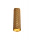 1 Light 20cm Ceiling Pendant Light GU10, Champagne Gold, Acrylic Ring - 8