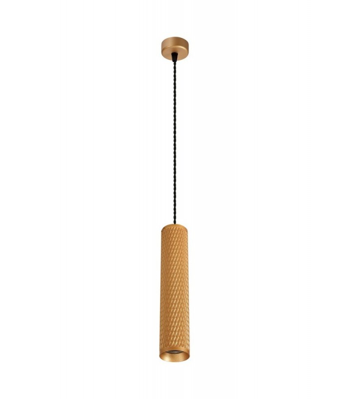 1 Light 30cm Ceiling Pendant Light GU10, Champagne Gold - 3