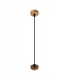 1 Light 30cm Ceiling Pendant Light GU10, Champagne Gold - 12