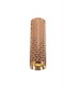 1 Light 20cm Ceiling Pendant Light GU10, Rose Gold, Acrylic Ring - 8