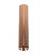 1 Light 30cm Ceiling Pendant Light GU10, Rose Gold, Acrylic Ring - 4