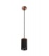 1 Light 11cm Ceiling Pendant Light GU10, Rose Gold, Sand Black - 3
