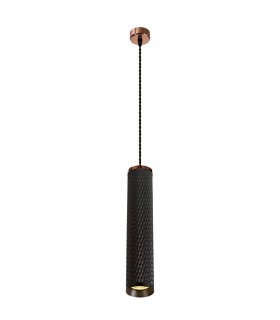 1 Light 20cm Ceiling Pendant Light GU10, Rose Gold - 1