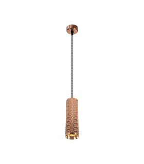 1 Light 30cm Ceiling Pendant Light GU10, Rose Gold - 1
