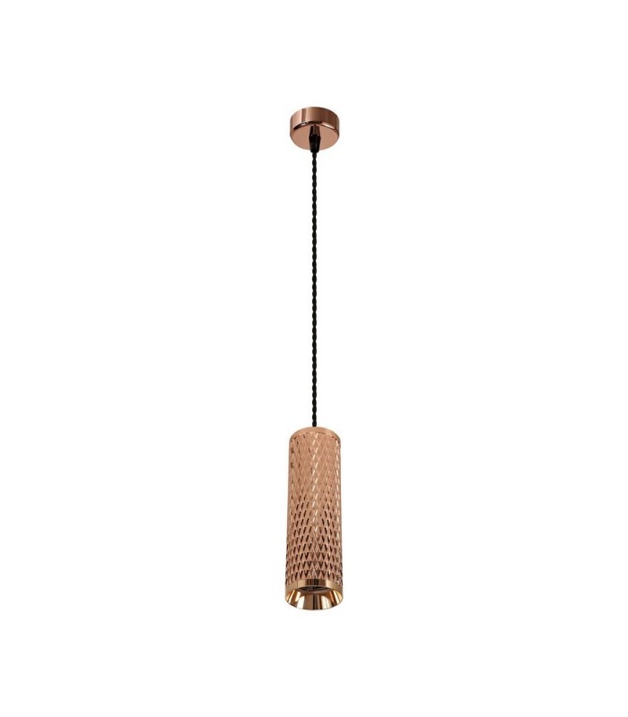 1 Light 30cm Ceiling Pendant Light GU10, Rose Gold - 3