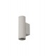 2 Light Wall Lamp GU10, Sand White, Acrylic Rings - 4