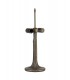 2 Light Tree Like Table Lamp E27 With 40cm Tiffany Shade, Green, Crystal, Aged Antique Brass - 9