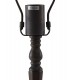 1 Light Octagonal Table Lamp E27 With 30cm Tiffany Shade, Amber, Crystal, Aged Antique Brass - 6
