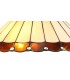 2 Light Octagonal Table Lamp E27 With 40cm Tiffany Shade, Amber, Crystal, Aged Antique Brass - 10