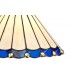 1 Light Uplighter Ceiling Pendant E27 With 30cm Tiffany Shade, Blue, Crystal, Black - 15