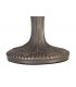 1 Light Curved Table Lamp E27 With 30cm Tiffany Shade, Grey, Crystal, Aged Antique Brass - 3