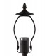 1 Light Octagonal Table Lamp E27 With 30cm Tiffany Shade, Grey, Crystal, Aged Antique Brass - 4